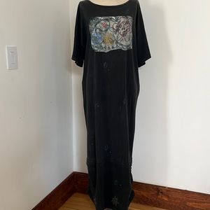 Blue fish dress